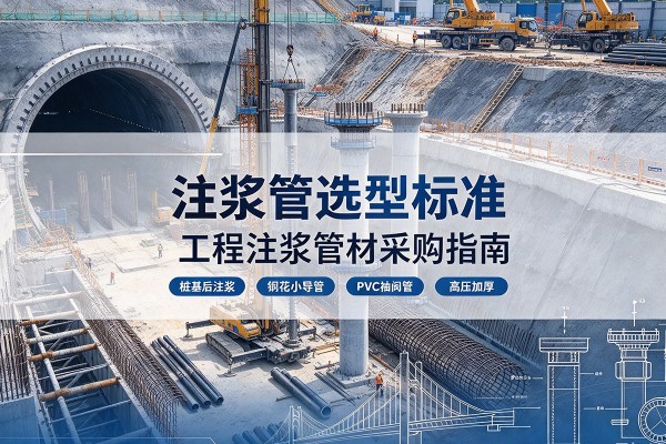 曾都注浆管选型标准