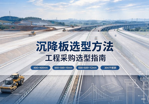 曾都沉降板选择方法