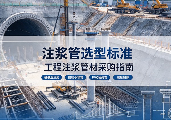 曾都注浆管选型标准
